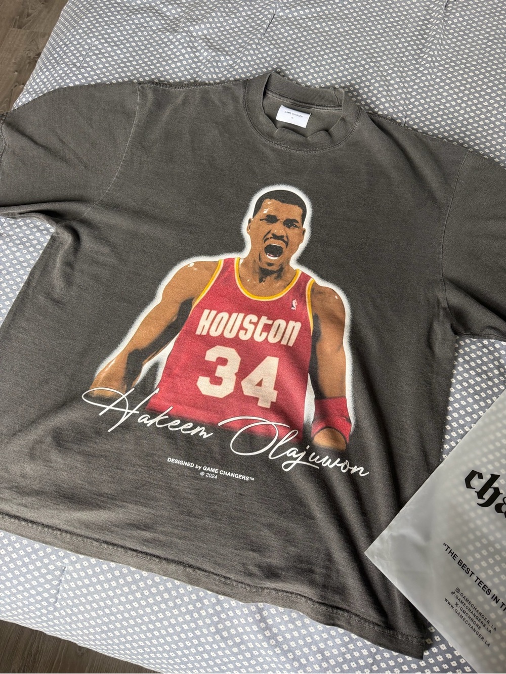 GAME CHANGERS LA Hakeem The Dream Olajuwon Shirt